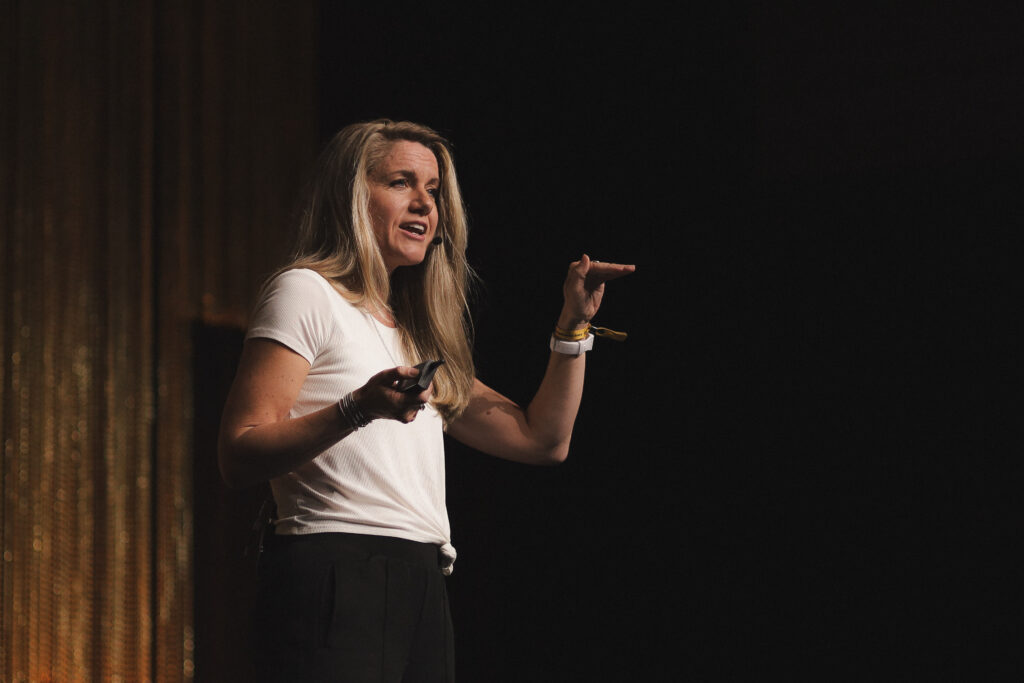 georgina nelson presenting at shoptalk spring 2025