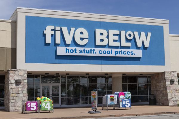 Terre Haute - Circa May 2020: Five Below Retail Store. Five Below is a chain that sells products that cost up to 5 dollars.